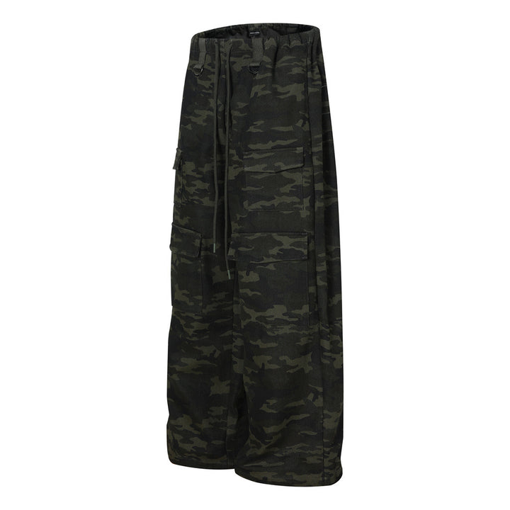 Camouflage workwear pants for men