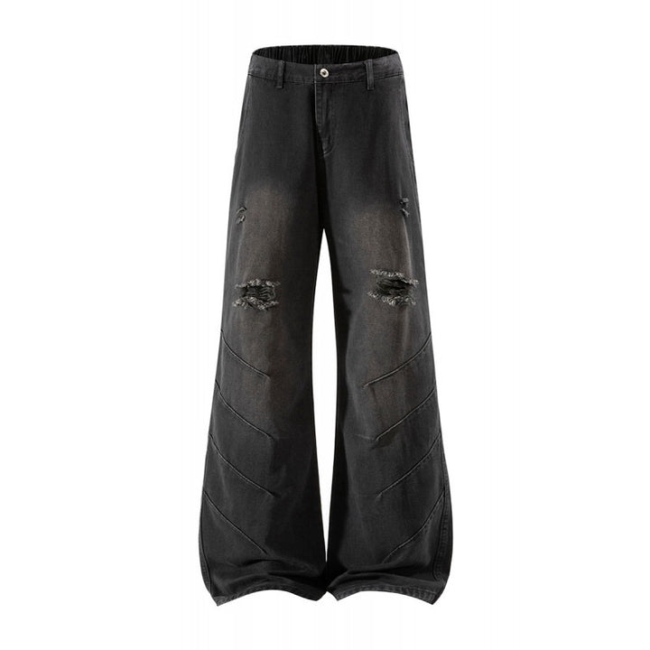 Ripped Denim Pants for Men