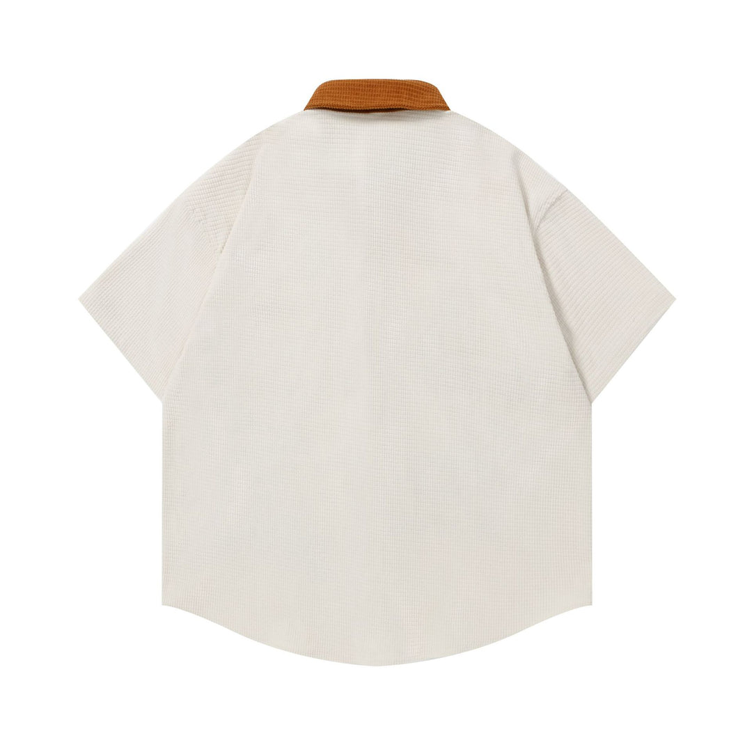 Embroidered shirt T-shirt