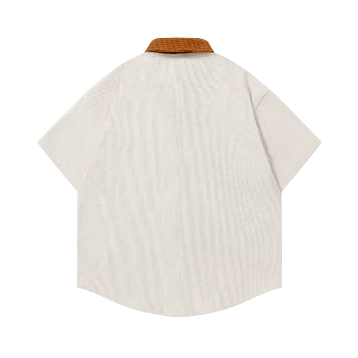 Embroidered shirt T-shirt