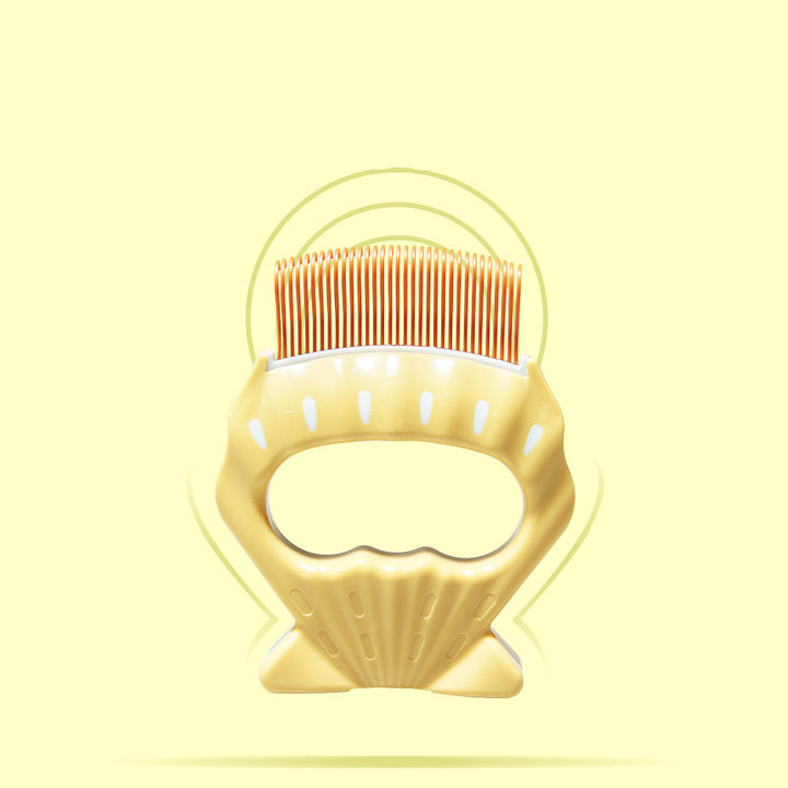 Pet Shell Comb To Remove Floating Hair Cat And Dog Cleaning Supplies Pet Bath Massage Cat Combing Brush