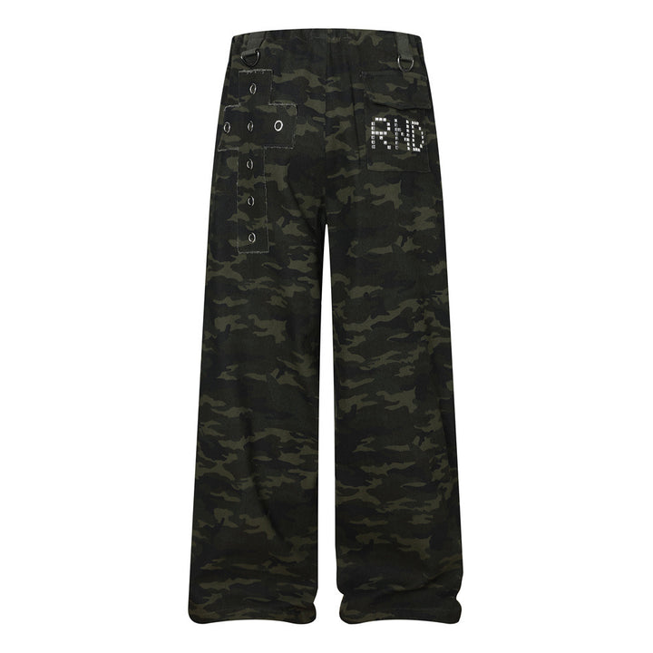 Camouflage workwear pants for men