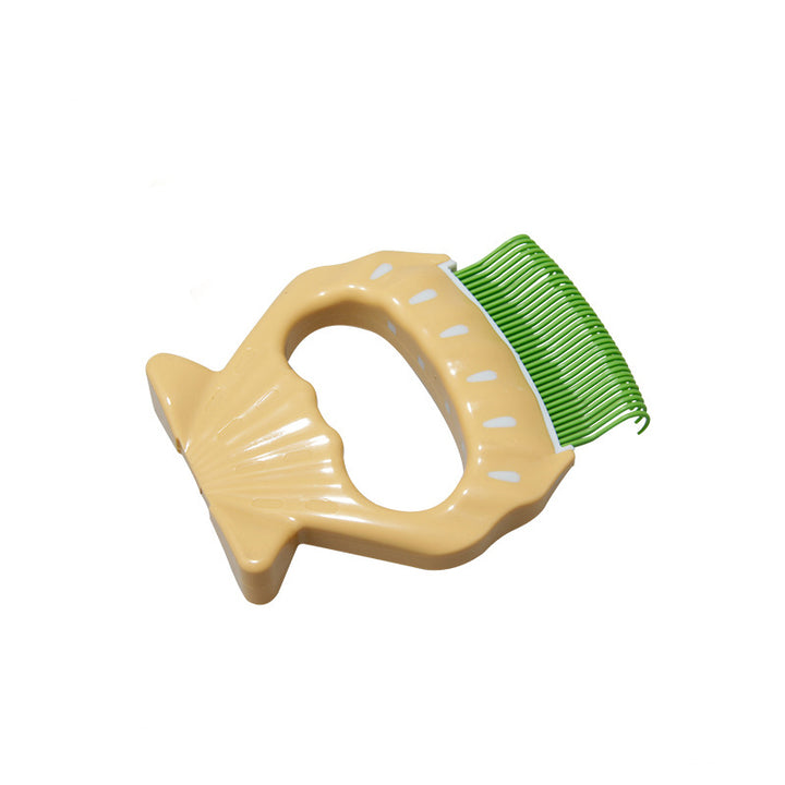 Pet Shell Comb To Remove Floating Hair Cat And Dog Cleaning Supplies Pet Bath Massage Cat Combing Brush