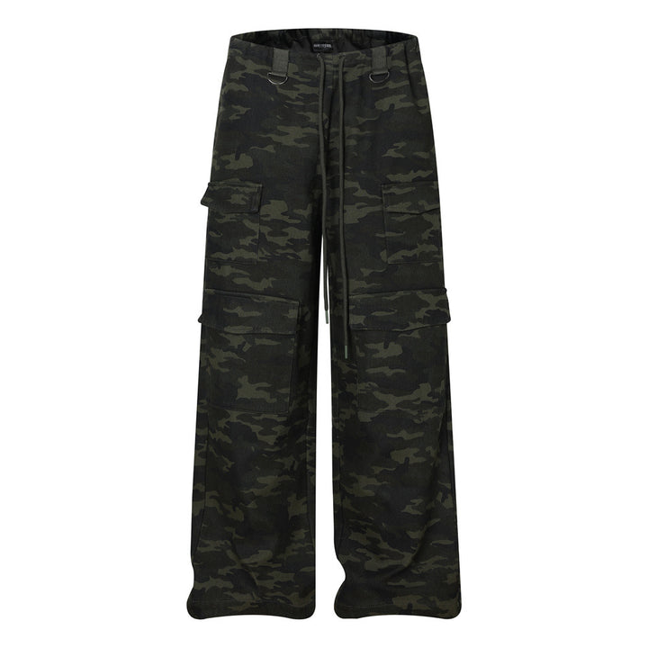 Camouflage workwear pants for men